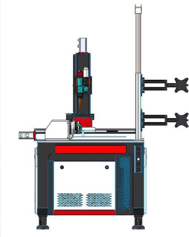 Máquina de soldadura láser de plataforma para tubos