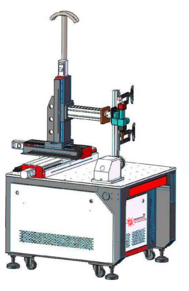 Máquina de soldadura láser de plataforma para tubos