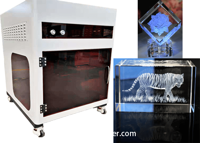 Máquina de grabado de cristal láser 3D
