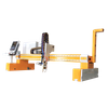 Cortadora por plasma de llama CNC de pórtico portátil de gran oferta con Control automático de altura de antorcha para Metal de 40 MM