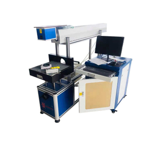 Máquina de marcado láser de CO2 dinámico grande de 600x600MM de 100W de China