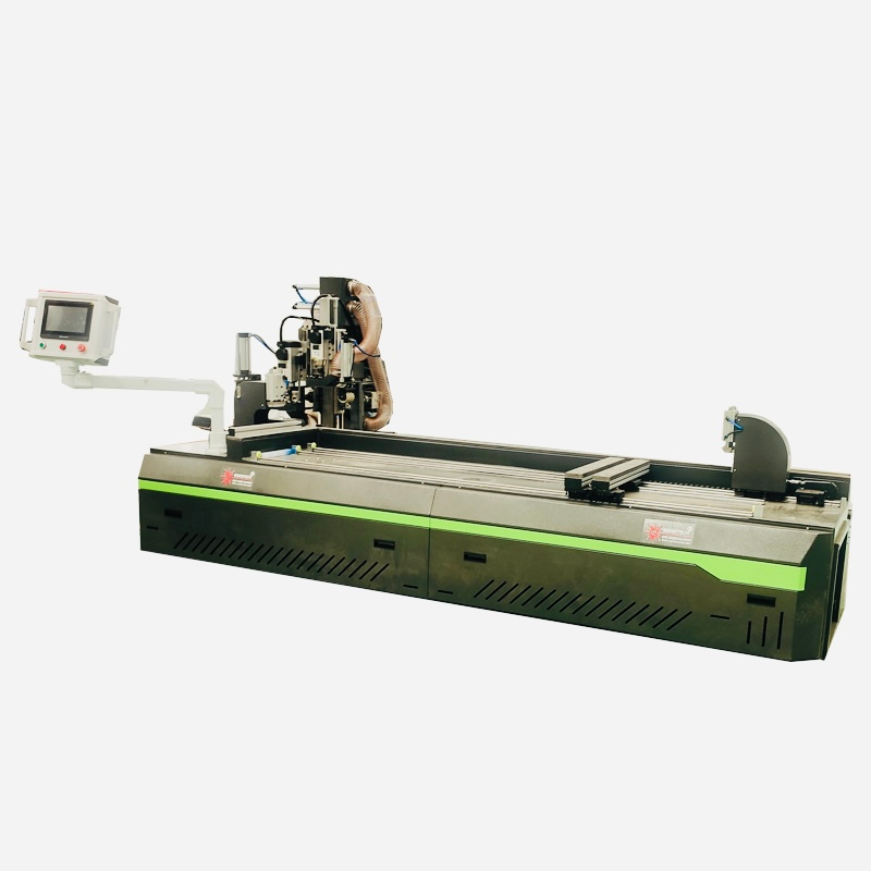  Máquina mortajadora de orificios para cerradura de puerta CNC, suministro de fábrica, perforadora de orificios para cerradura de puerta de madera
