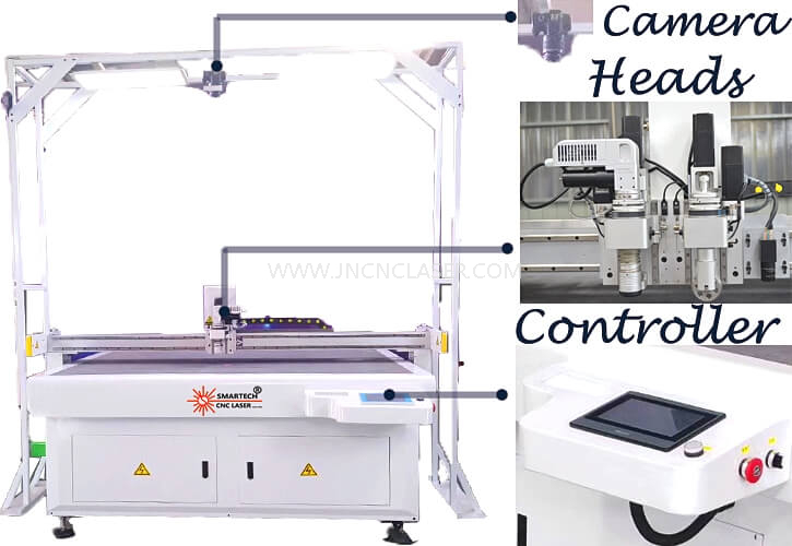 Cuchilla Oscilante De Corte Cnc Con Cámara