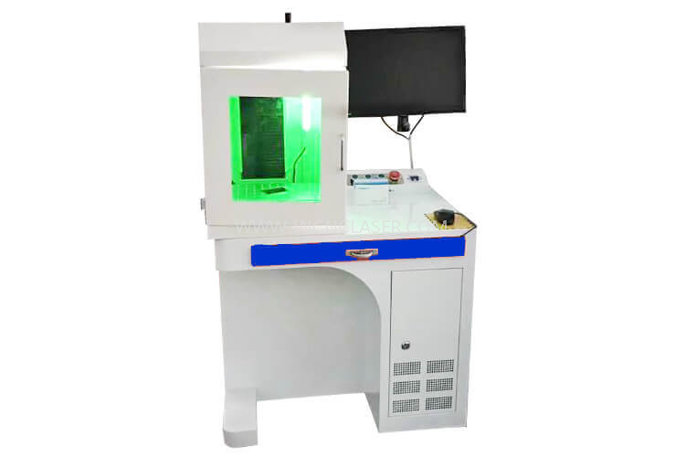 Máquina de grabado profunda del laser de la fibra de 50 vatios para el grabado del metal