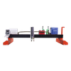 Cortadora por plasma CNC de metal resistente tipo pórtico, precio asequible