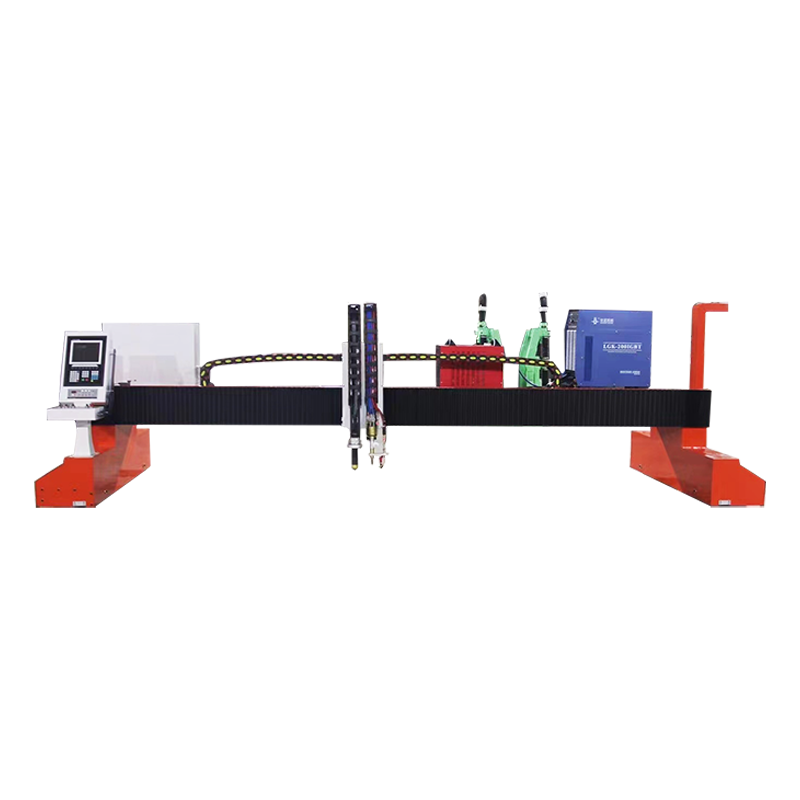 Cortadora por plasma CNC de metal resistente tipo pórtico, precio asequible