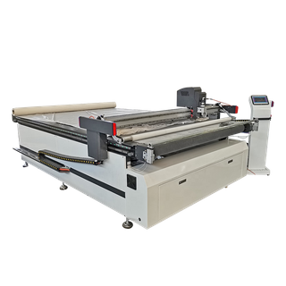 Nueva llegada mejor precio máquina vibratoria CNC para tela