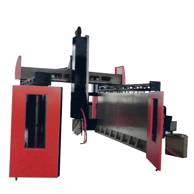 Cambiador automático de herramientas Cnc, enrutador CNC de 5 ejes con cubierta, enrutador Cnc para fabricación de moldes