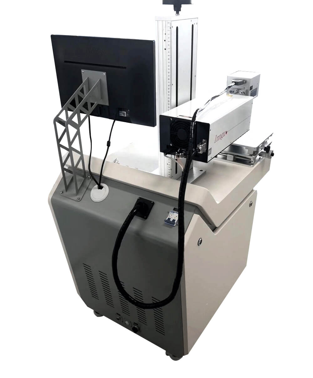  Máquina de marcado láser UV tipo mesa para plástico/cerámica/metal/ABS