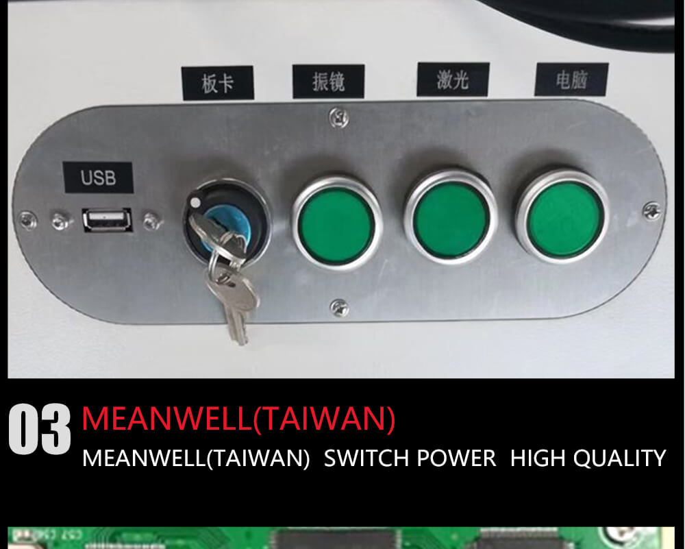  Máquina de marcado láser UV tipo mesa para plástico/cerámica/metal/ABS